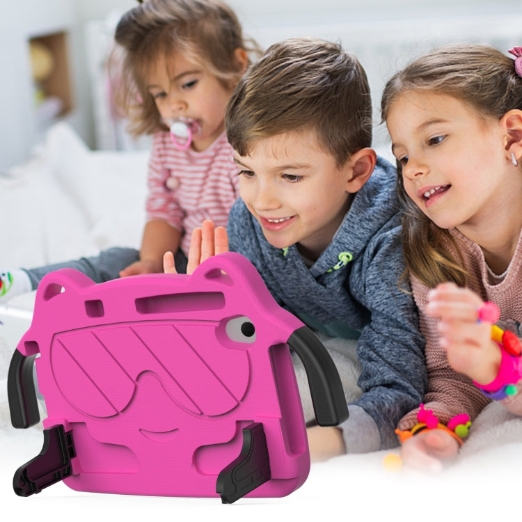 For Huawei MediaPad M5 Lite 8.0 Ice Baby EVA Shockproof Hard PC Tablet Case(Rose Red+Black) - Huawei by PMC TechLife | Online Shopping South Africa | PMC TechLife | Buy Now Pay Later Mobicred
