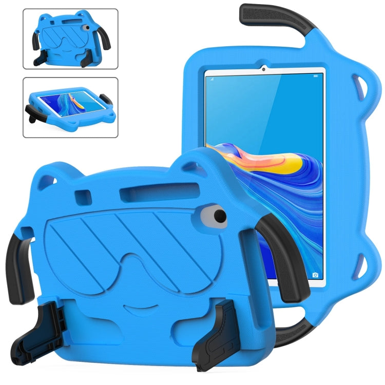 For Huawei MediaPad M6 8.4 2019/2020 Ice Baby EVA Shockproof Hard PC Tablet Case(Sky Blue+Black) - free shipping - PMC TechLife - Order now!