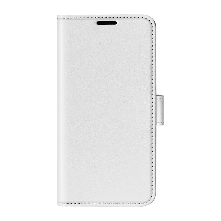 For iPhone 16 R64 Texture Horizontal Flip Leather Phone Case(White) - iPhone 16 Cases by PMC TechLife | Online Shopping South Africa | PMC TechLife | Buy Now Pay Later Mobicred