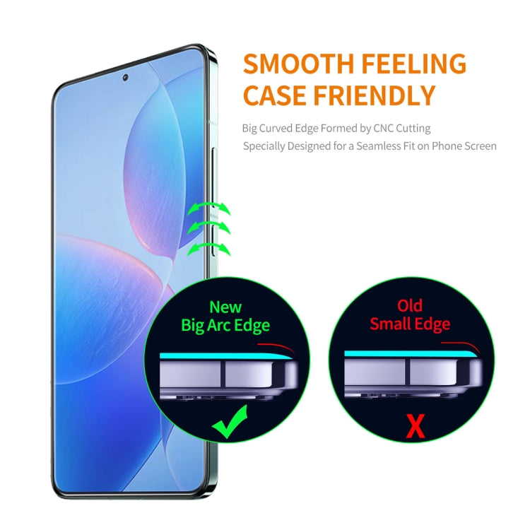 For Redmi K70 / K70 Pro / K70E 2pcs ENKAY Hat-Prince 0.26mm 9H 2.5D High Aluminum-silicon Tempered Glass Film -  by ENKAY | Online Shopping South Africa | PMC Jewellery | Buy Now Pay Later Mobicred