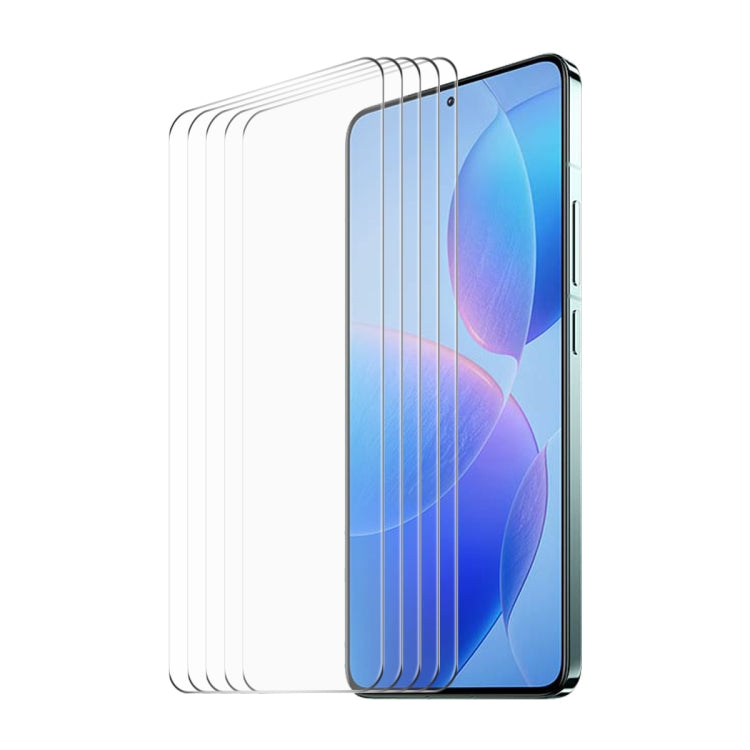 For Redmi K70 / K70 Pro / K70E 5pcs ENKAY Hat-Prince 0.26mm 9H 2.5D High Aluminum-silicon Tempered Glass Film -  by ENKAY | Online Shopping South Africa | PMC Jewellery | Buy Now Pay Later Mobicred