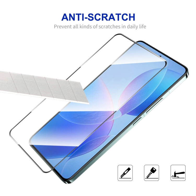 For Redmi K70 / K70 Pro / K70E 5pcs ENKAY Hat-Prince Full Glue High Aluminum-silicon Tempered Glass Film - free shipping - PMC Jewellery - Order now!