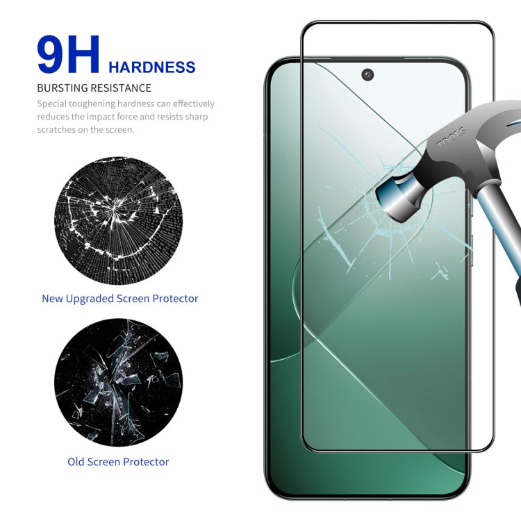 For Xiaomi 14 10pcs ENKAY Hat-Prince Full Glue High Aluminum-silicon Tempered Glass Film - 14 Tempered Glass by ENKAY | Online Shopping South Africa | PMC TechLife | Buy Now Pay Later Mobicred
