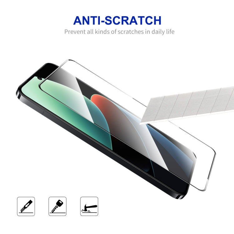 For Xiaomi 14 10pcs ENKAY Hat-Prince Full Glue High Aluminum-silicon Tempered Glass Film - 14 Tempered Glass by ENKAY | Online Shopping South Africa | PMC TechLife | Buy Now Pay Later Mobicred