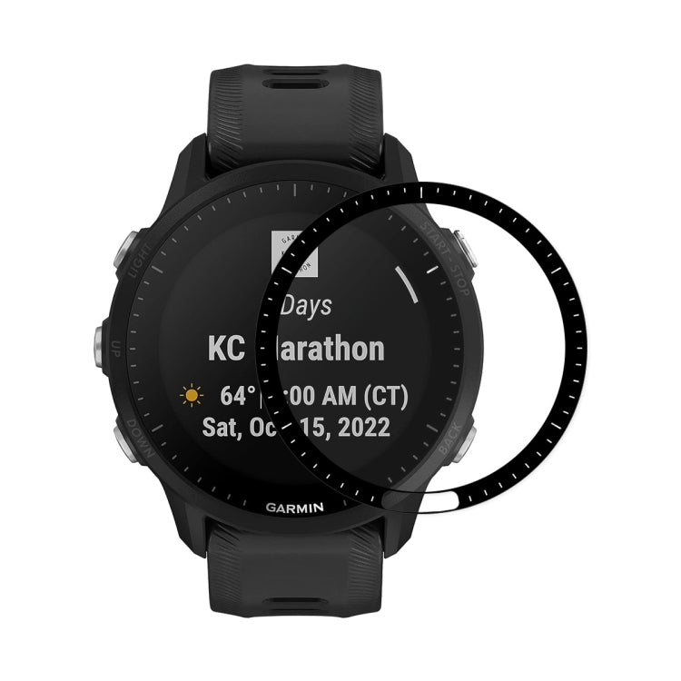 For Garmin Forerunner 955 / 955 Solar ENKAY 3D Full Coverage Soft PC Edge PMMA HD Screen Protector Film - free shipping - PMC TechLife - Order now!