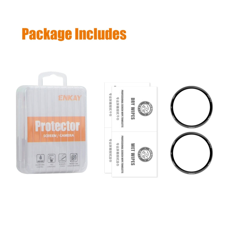 For Garmin Forerunner 265S 2pcs ENKAY 3D Full Coverage Soft PC Edge PMMA HD Screen Protector Film - free shipping - PMC TechLife - Order now!