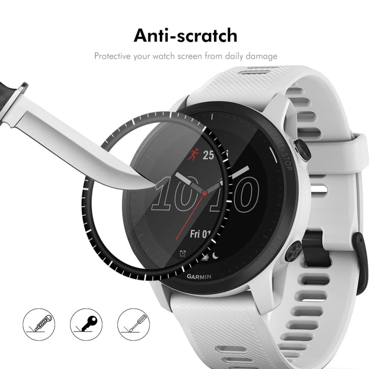 For Garmin Forerunner 945 2pcs ENKAY 3D Full Coverage Soft PC Edge PMMA HD Screen Protector Film - free shipping - PMC TechLife - Order now!