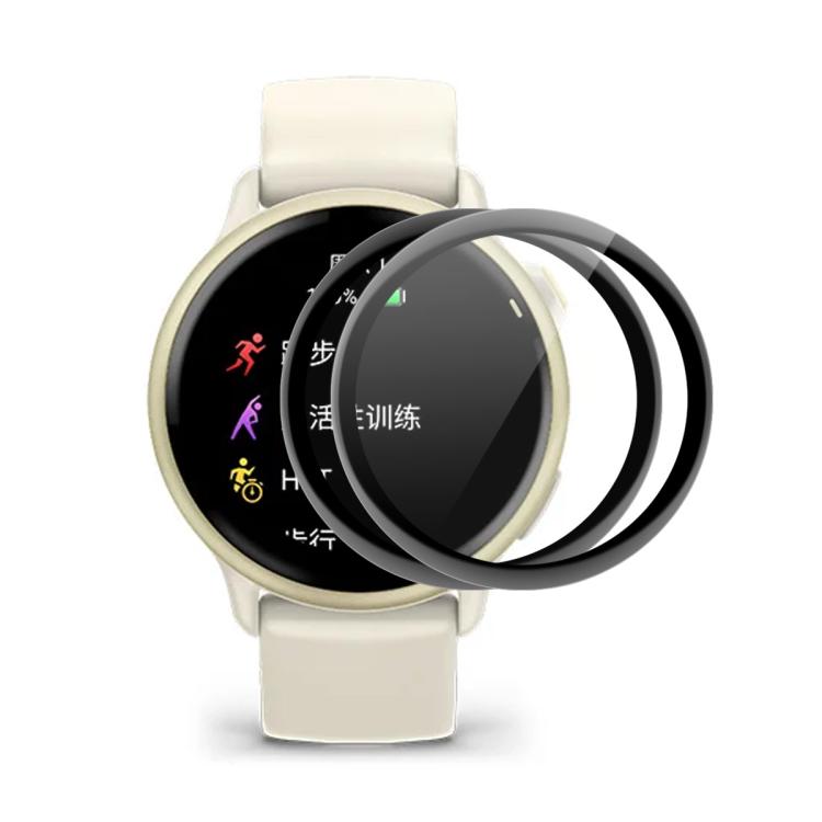 For Garmin vivoactive 6 2pcs ENKAY 3D Full Coverage Soft PC Edge PMMA HD Screen Protector Film - free shipping - PMC TechLife - Order now!