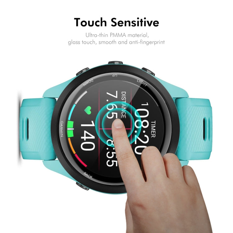 For Garmin Forerunner 265 5pcs ENKAY 3D Full Coverage Soft PC Edge PMMA HD Screen Protector Film - free shipping - PMC TechLife - Order now!