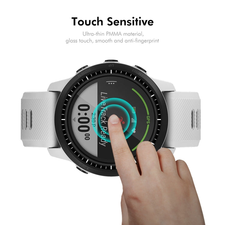 For Garmin Forerunner 945 5pcs ENKAY 3D Full Coverage Soft PC Edge PMMA HD Screen Protector Film - free shipping - PMC TechLife - Order now!