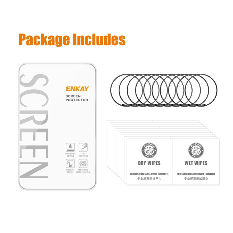 For Garmin Fenix 7 Pro 10pcs ENKAY 3D Full Coverage Soft PC Edge PMMA HD Screen Protector Film - free shipping - PMC TechLife - Order now!