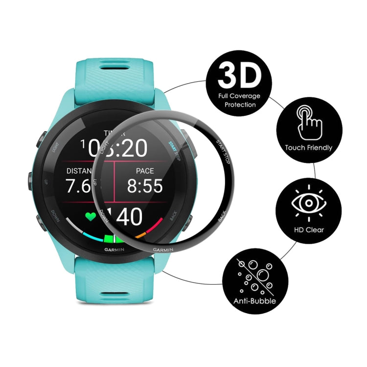 For Garmin Forerunner 265S 10pcs ENKAY 3D Full Coverage Soft PC Edge PMMA HD Screen Protector Film - free shipping - PMC TechLife - Order now!