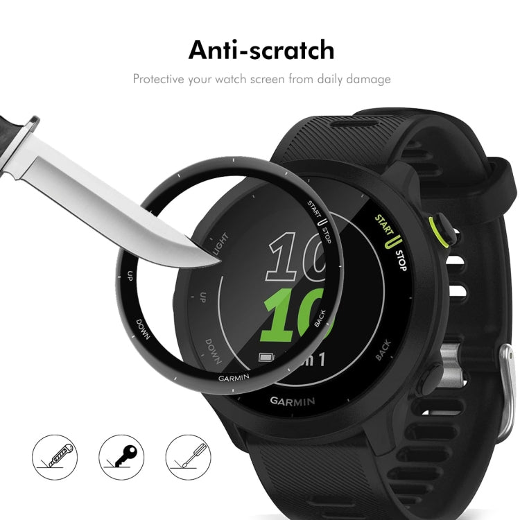 For Garmin Forerunner 158 10pcs ENKAY 3D Full Coverage Soft PC Edge PMMA HD Screen Protector Film - free shipping - PMC TechLife - Order now!