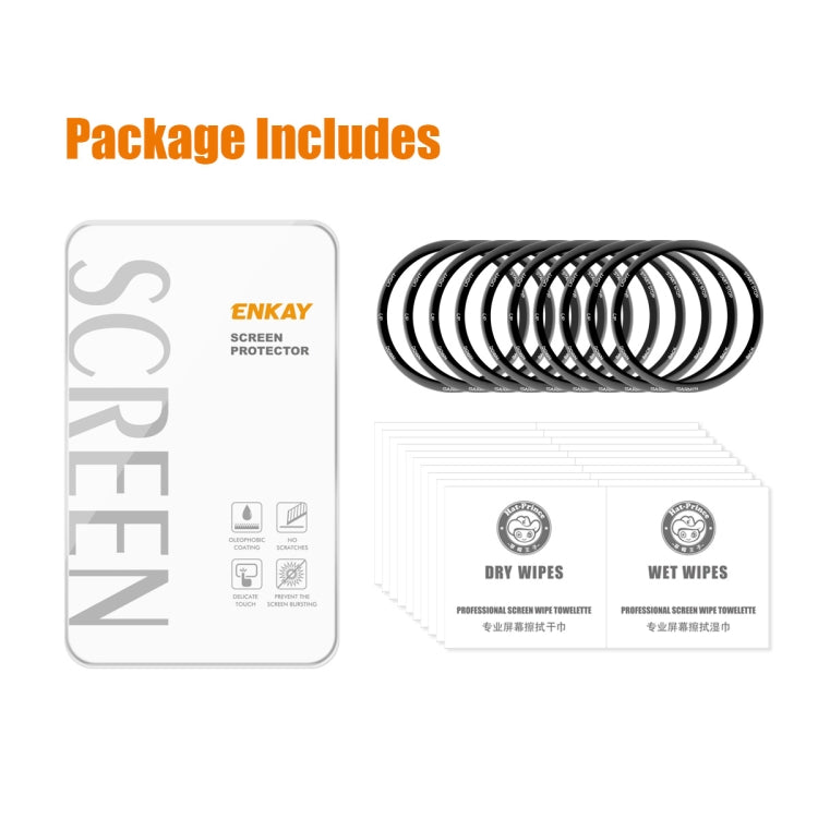 For Garmin Forerunner 245 / 245 Music 10pcs ENKAY 3D Full Coverage Soft PC Edge PMMA HD Screen Protector Film - free shipping - PMC TechLife - Order now!