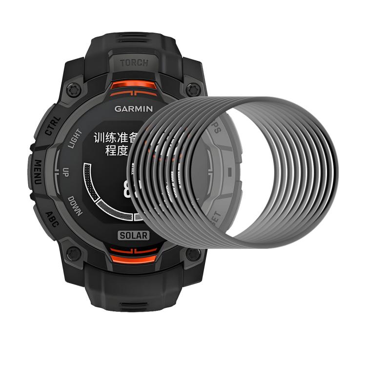 For Garmin Instinct E 45mm 10pcs ENKAY 3D Full Coverage Soft PC Edge PMMA HD Screen Protector Film - free shipping - PMC TechLife - Order now!