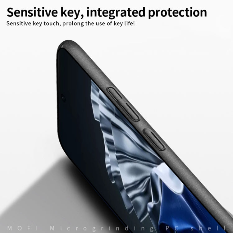 For Huawei P60 / P60 Pro MOFI Fandun Series Frosted PC Ultra-thin All-inclusive Phone Case(Blue) - Huawei Cases by MOFI | Online Shopping South Africa | PMC TechLife | Buy Now Pay Later Mobicred