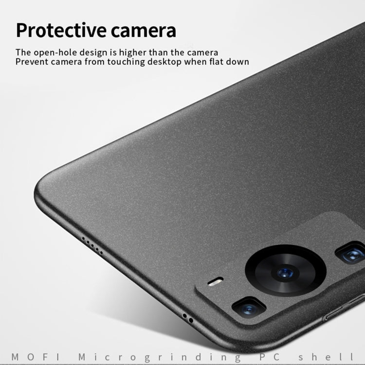 For Huawei P60 / P60 Pro MOFI Fandun Series Frosted PC Ultra-thin All-inclusive Phone Case(Gray) - Huawei Cases by MOFI | Online Shopping South Africa | PMC TechLife | Buy Now Pay Later Mobicred