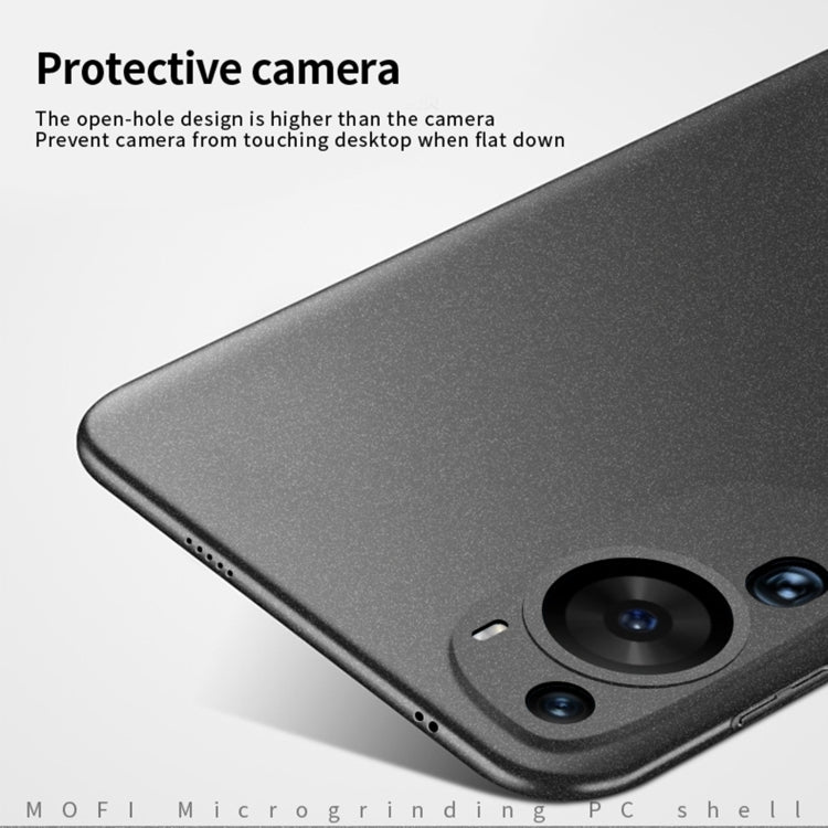 For Huawei P60 Art MOFI Fandun Series Frosted PC Ultra-thin All-inclusive Phone Case(Black) - free shipping - PMC TechLife - Order now!