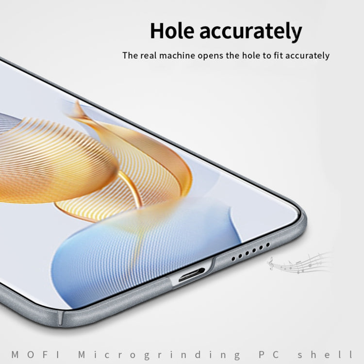 For Honor 90 MOFI Fandun Series Frosted PC Ultra-thin All-inclusive Phone Case(Black) - free shipping - PMC TechLife - Order now!