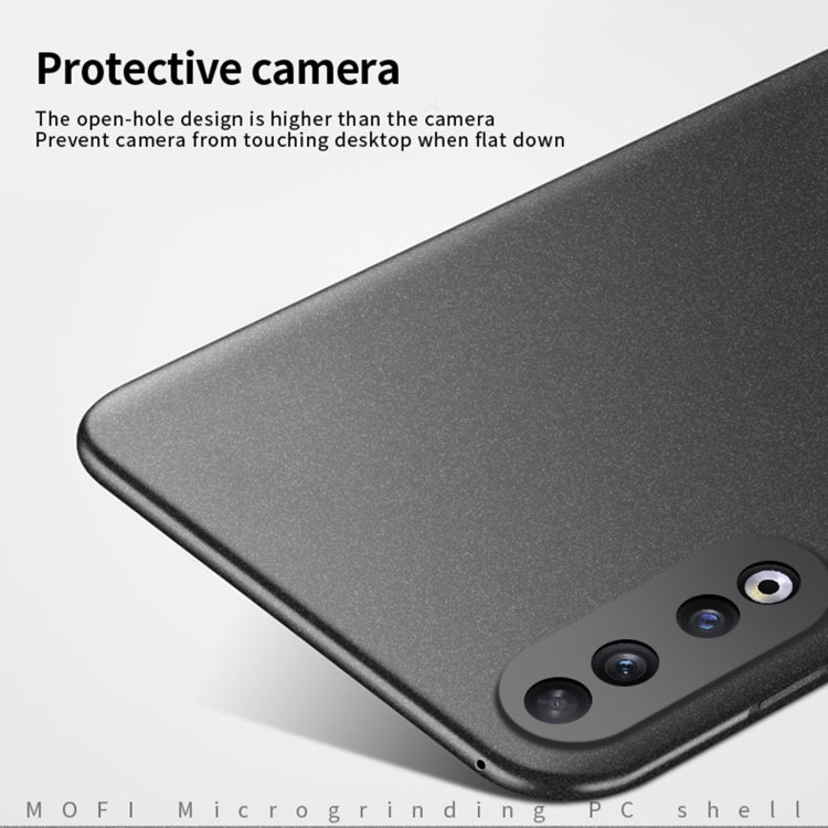 For Honor 90 MOFI Fandun Series Frosted PC Ultra-thin All-inclusive Phone Case(Gray) - Honor Cases by MOFI | Online Shopping South Africa | PMC TechLife