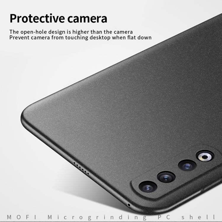 For Honor 90 Pro MOFI Fandun Series Frosted PC Ultra-thin All-inclusive Phone Case(Blue) - Honor Cases by MOFI | Online Shopping South Africa | PMC TechLife | Buy Now Pay Later Mobicred