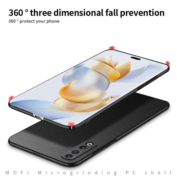 For Honor 90 Pro MOFI Fandun Series Frosted PC Ultra-thin All-inclusive Phone Case(Red) - Honor Cases by MOFI | Online Shopping South Africa | PMC TechLife | Buy Now Pay Later Mobicred