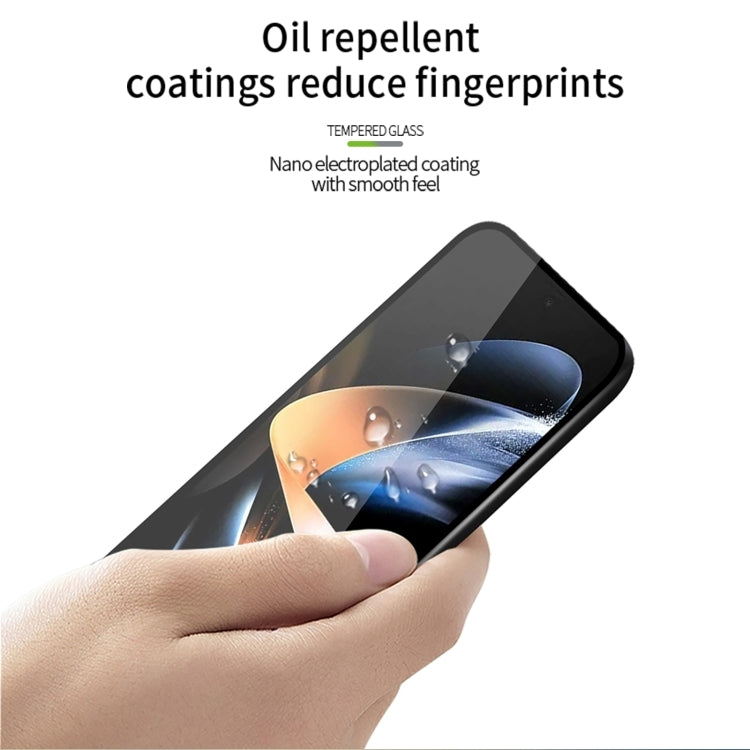 For Samsung Galaxy Z Fold5 MOFI 9H 2.5D Full Screen Tempered Glass Film(Black) - free shipping - PMC TechLife - Order now!
