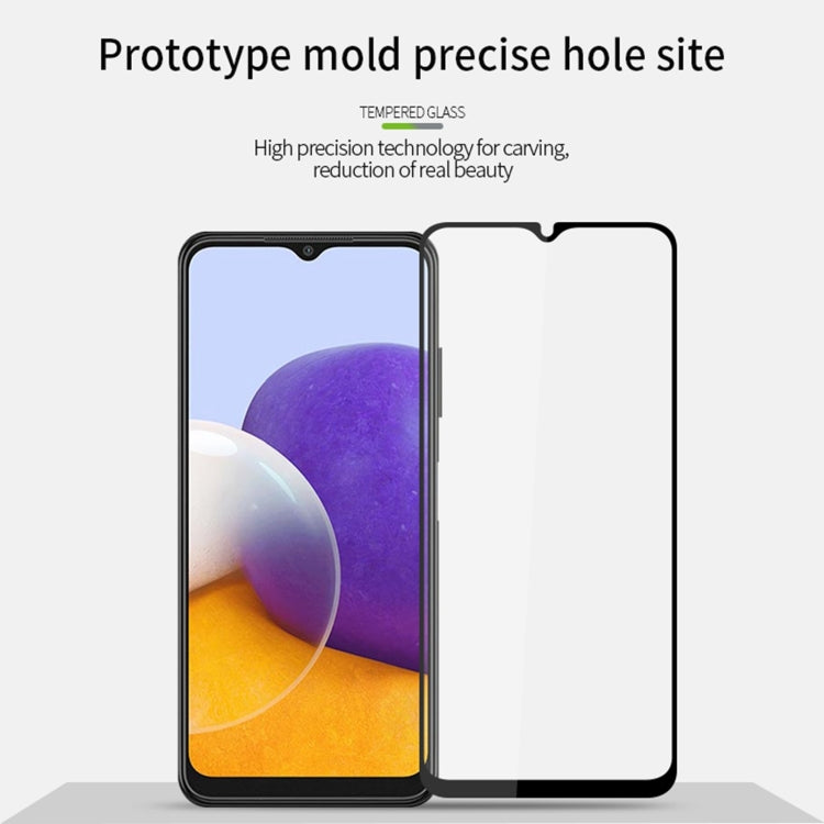 For Samsung Galaxy A25 5G MOFI 9H 2.5D Full Screen Tempered Glass Film(Black) - Galaxy Tempered Glass by MOFI | Online Shopping South Africa | PMC TechLife | Buy Now Pay Later Mobicred