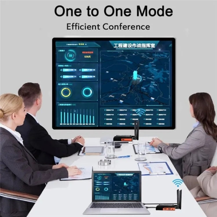 009 200m HD Video Transmitter Receiver WIFI 5.8 Wireless Display Dongle Adapter(EU Plug) - Adapter by PMC TechLife | Online Shopping South Africa | PMC TechLife | Buy Now Pay Later Mobicred