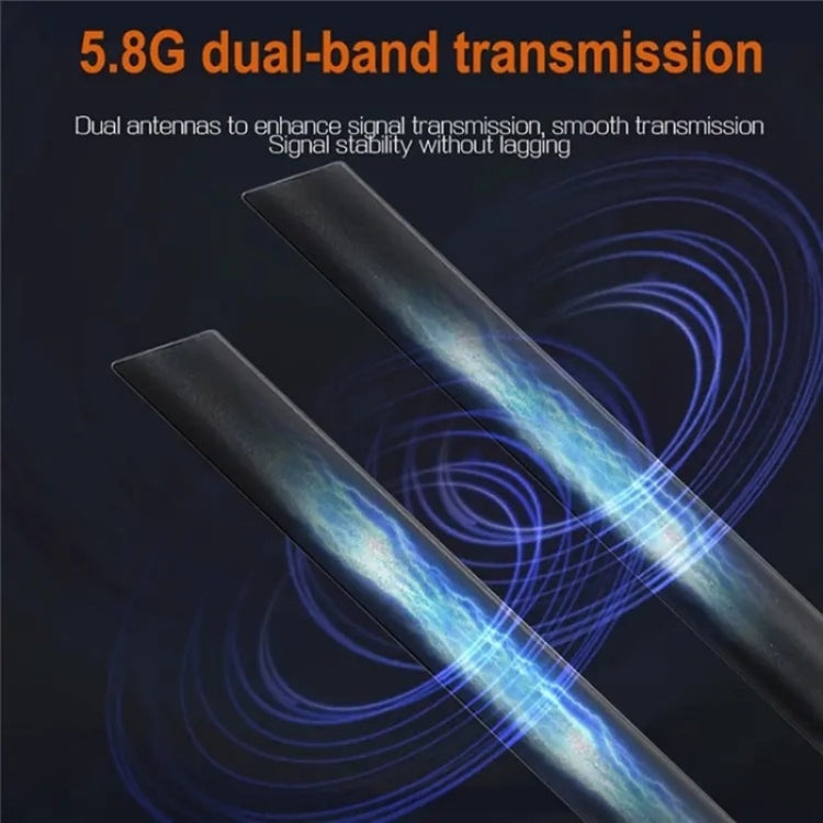 009 200m HD Video Transmitter Receiver WIFI 5.8 Wireless Display Dongle Adapter(EU Plug) - Adapter by PMC TechLife | Online Shopping South Africa | PMC TechLife | Buy Now Pay Later Mobicred