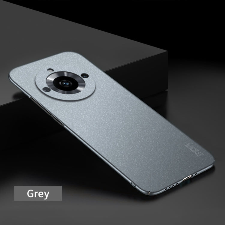 For Realme 11 Pro+ MOFI Fandun Series Frosted PC Ultra-thin All-inclusive Phone Case(Gray) - free shipping - PMC TechLife - Order now!