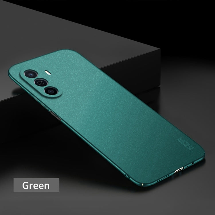For Huawei Enjoy 50 / nova Y70 Plus MOFI Fandun Series Frosted PC Ultra-thin All-inclusive Phone Case(Green) - Huawei Cases by MOFI | Online Shopping South Africa | PMC TechLife | Buy Now Pay Later Mobicred