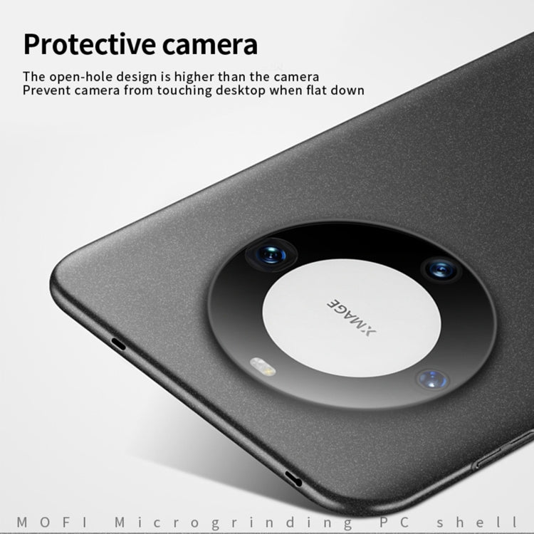 For Huawei Mate 60 Pro MOFI Fandun Series Frosted PC Ultra-thin All-inclusive Phone Case(Black) - Huawei Cases by MOFI | Online Shopping South Africa | PMC TechLife | Buy Now Pay Later Mobicred