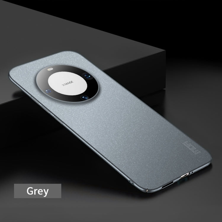 For Huawei Mate 60 Pro MOFI Fandun Series Frosted PC Ultra-thin All-inclusive Phone Case(Gray) - free shipping - PMC TechLife - Order now!