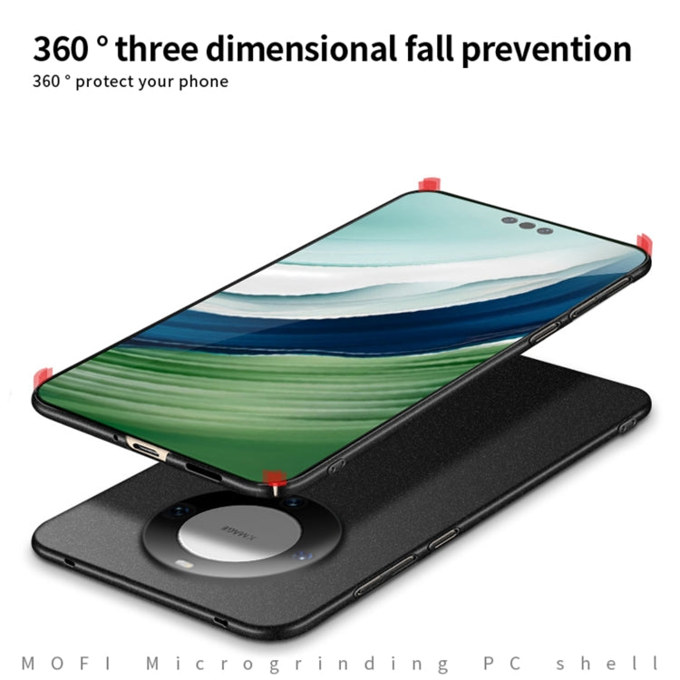 For Huawei Mate 60 Pro MOFI Fandun Series Frosted PC Ultra-thin All-inclusive Phone Case(Red) - Huawei Cases by MOFI | Online Shopping South Africa | PMC TechLife | Buy Now Pay Later Mobicred