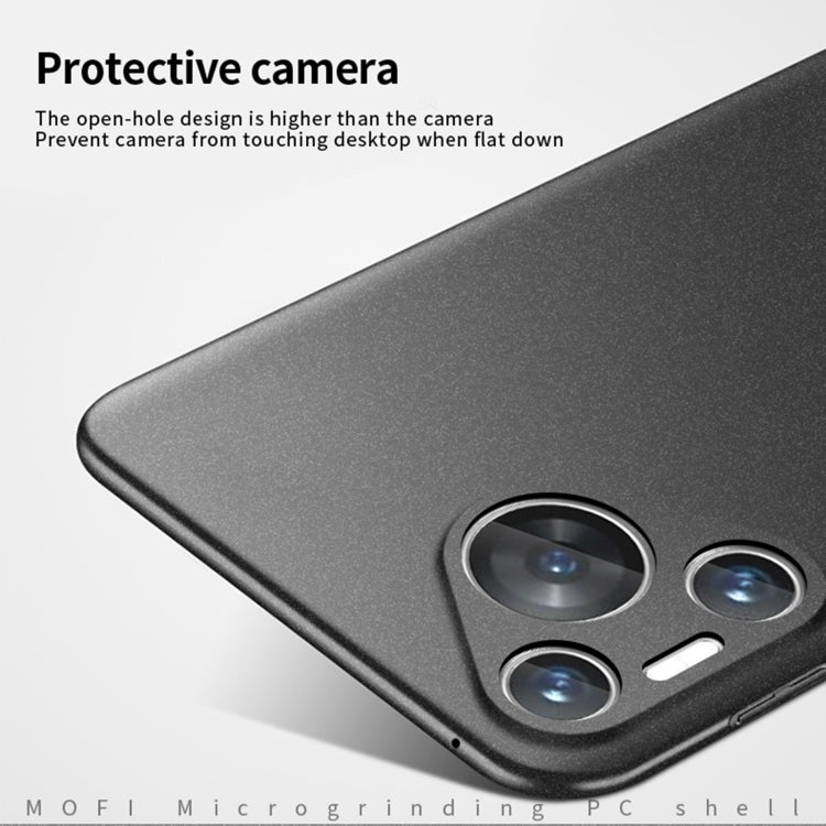 For Huawei P70 MOFI Fandun Series Frosted PC Ultra-thin All-inclusive Phone Case(Blue) - Huawei Cases by MOFI | Online Shopping South Africa | PMC TechLife