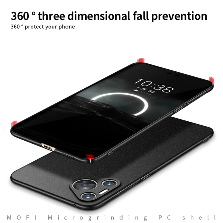 For Huawei Pura 70 Pro MOFI Fandun Series Frosted PC Ultra-thin All-inclusive Phone Case(Red) - Huawei Cases by MOFI | Online Shopping South Africa | PMC TechLife | Buy Now Pay Later Mobicred