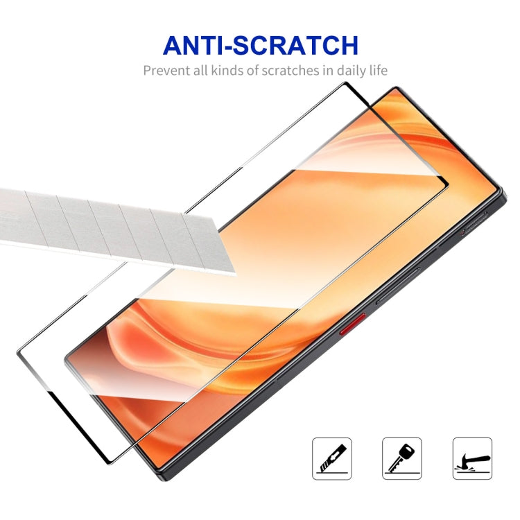 For ZTE Nubia Z50 Ultra 10pcs ENKAY Hat-Prince Full Glue High Aluminum-silicon Tempered Glass Film - ZTE Tempered Glass by ENKAY | Online Shopping South Africa | PMC TechLife | Buy Now Pay Later Mobicred