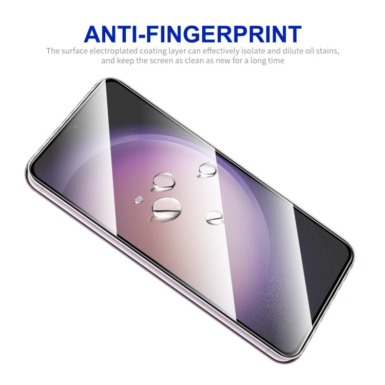 For Samsung Galaxy S24 FE 5G 10pcs ENKAY Hat-Prince Full Glue High Aluminum-silicon Tempered Glass Film - free shipping - PMC Jewellery - Order now!