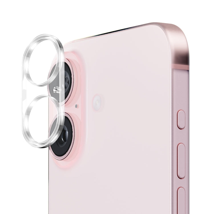 For iPhone 16 / 16 Plus ENKAY Hat-Prince 9H Rear Camera Lens Tempered Glass Film - iPhone 16 Plus Tempered Glass by ENKAY | Online Shopping South Africa | PMC TechLife | Buy Now Pay Later Mobicred