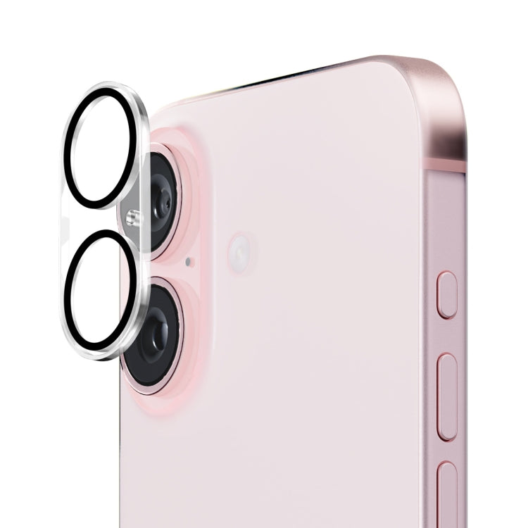For iPhone 16 / 16 Plus ENKAY Hat-Prince 9H Rear Camera Lens Tempered Glass Film - iPhone 16 Plus Tempered Glass by ENKAY | Online Shopping South Africa | PMC TechLife | Buy Now Pay Later Mobicred