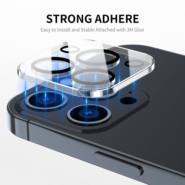 For iPhone 16 / 16 Plus 2pcs ENKAY Hat-Prince 9H Rear Camera Lens Tempered Glass Film - iPhone 16 Plus Tempered Glass by ENKAY | Online Shopping South Africa | PMC TechLife | Buy Now Pay Later Mobicred