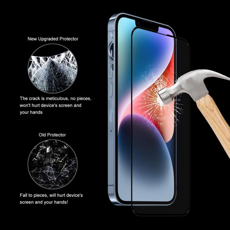 For iPhone 16e 2pcs ENKAY Full Glue High Aluminum-silicon Tempered Glass Film - free shipping - PMc TechLife - Order now!