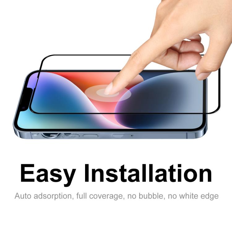 For iPhone 16e 2pcs ENKAY Full Glue High Aluminum-silicon Tempered Glass Film - free shipping - PMc TechLife - Order now!