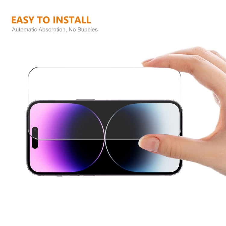 For iPhone 16 Plus 10pcs ENKAY 0.26mm 9H 2.5D High Aluminum-silicon Tempered Glass Film - iPhone 16 Plus Tempered Glass by ENKAY | Online Shopping South Africa | PMC TechLife | Buy Now Pay Later Mobicred