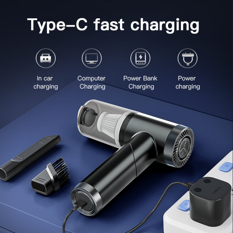 Q108 Cleaner Powerful Portable Wireless Car & Home Dual-use Hand Mini Vacuum Cleaner(White) - Vacuum Cleaner by PMC TechLife | Online Shopping South Africa | PMC TechLife | Buy Now Pay Later Mobicred