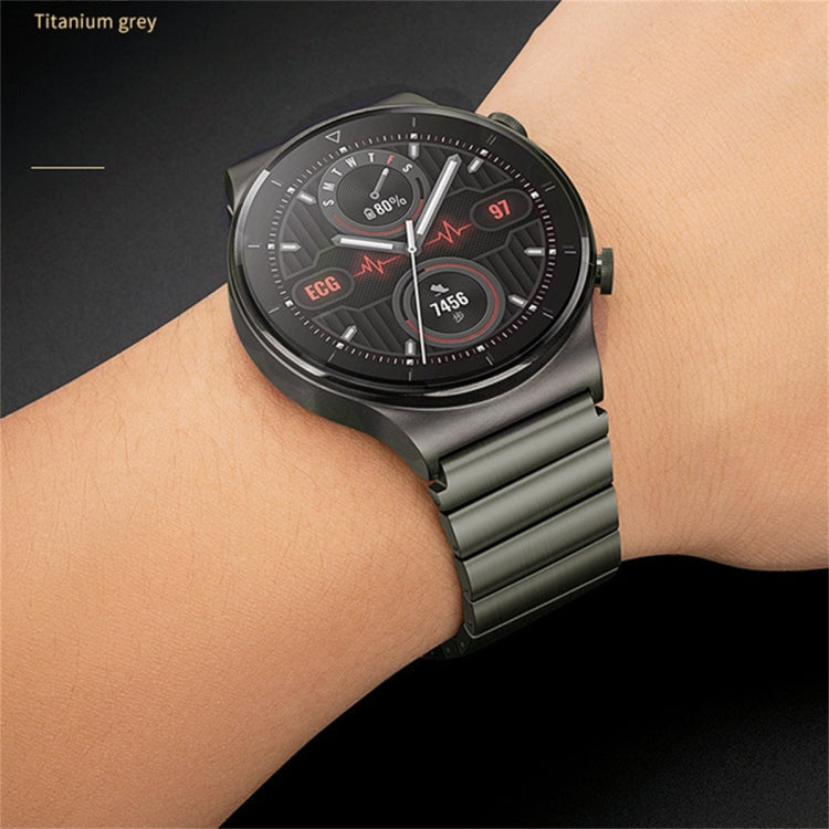 For Honor Watch GS Pro Titanium Alloy Quick Release Watch Band(Gray) - Watch Bands by PMC TechLife | Online Shopping South Africa | PMC TechLife