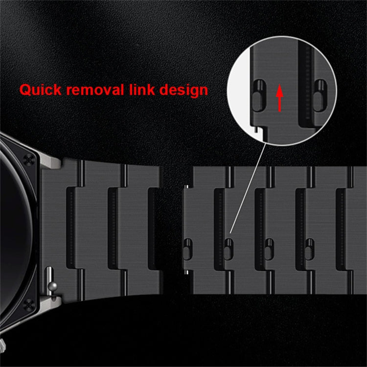 For Huawei Watch GT 2e Titanium Alloy Quick Release Watch Band(Silver) - Watch Bands by PMC TechLife | Online Shopping South Africa | PMC TechLife