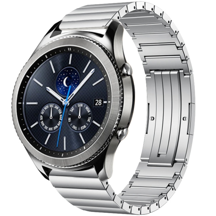For Samsung Gear S3 Classic One Bead Titanium Alloy Watch Band(Silver) - Watch Bands by PMC TechLife | Online Shopping South Africa | PMC TechLife