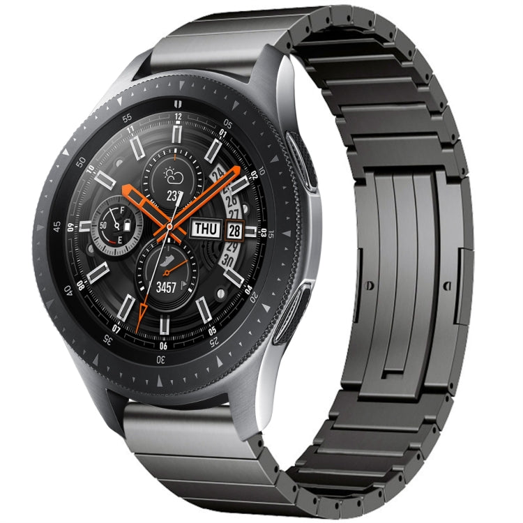 For Samsung Galaxy Watch 46mm One Bead Titanium Alloy Watch Band(Gray) - free shipping - PMC TechLife - Order now!